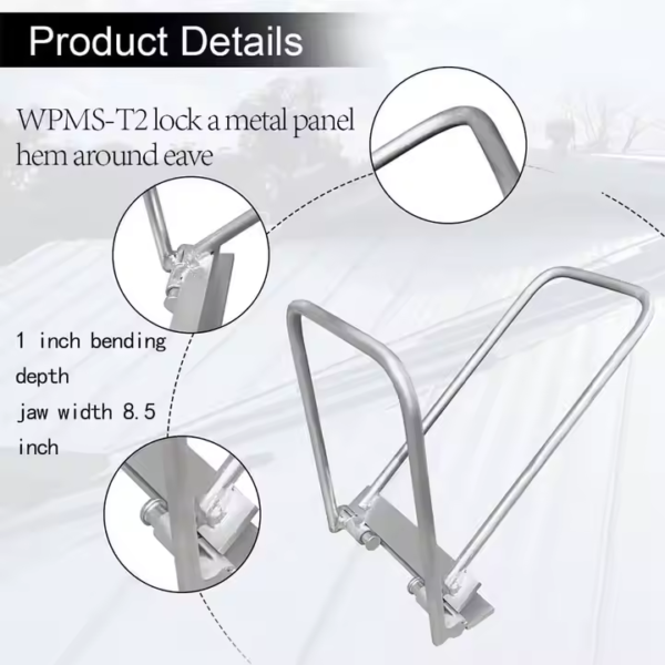 Standing Seam Locke Mechanical Lock for Roof
